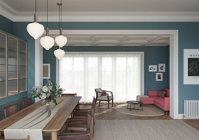 Casoria Voile, Classic White - Made to Measure Curtains - Image 16